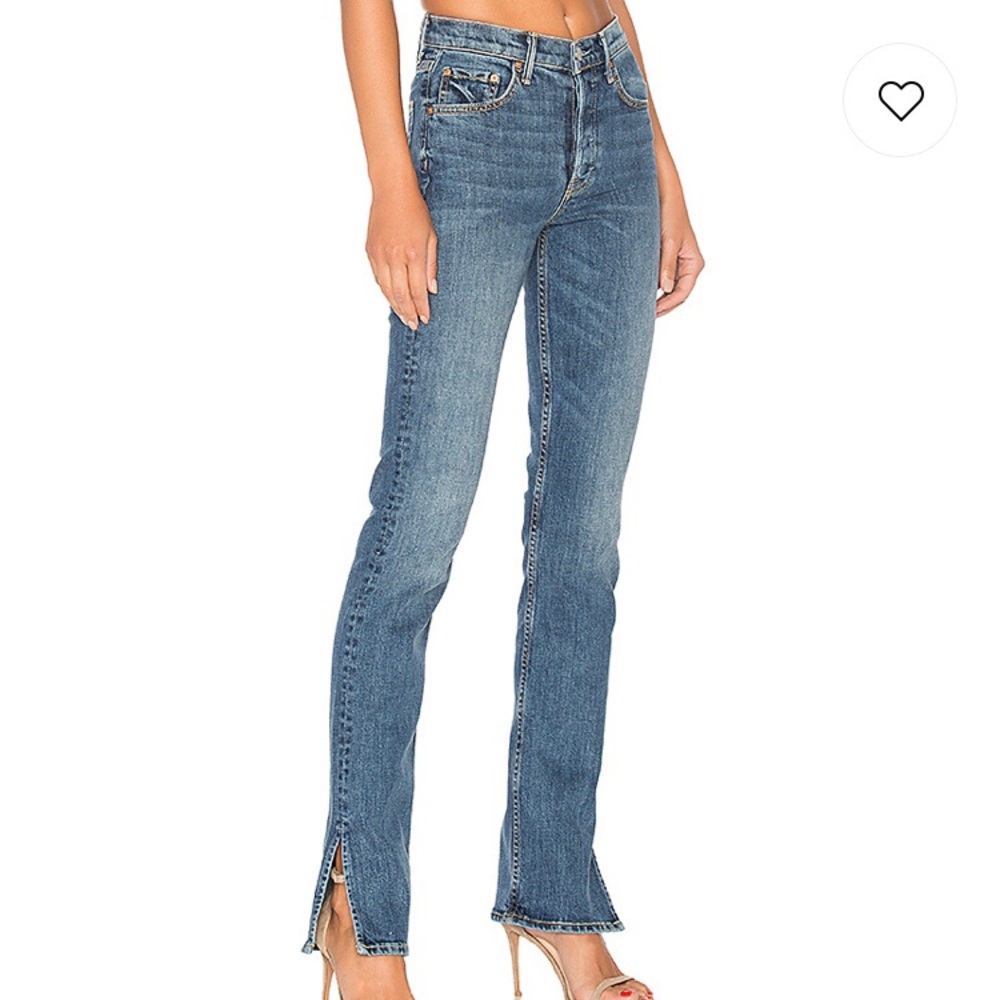 Natalia Grlfriend HW Split Jean from Revolve